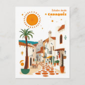 Cadaqués spanje vakantie mediterraan Briefkaart (Voorkant)