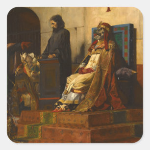 Cadaver Synod, Pope Formosus en Stephen VI Vierkante Sticker