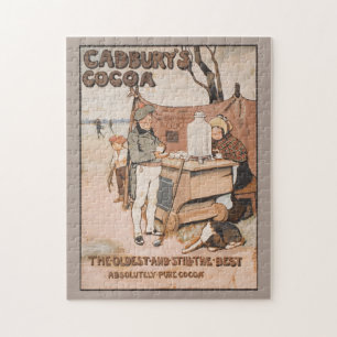  Cadbury's Cocoa Advertentie Legpuzzel