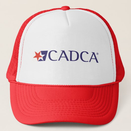 CADCA Logo Trucker Hat Trucker Pet (Voorkant)