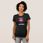 Cadca, Slowakije met wapenmantel T-shirt (Voorkant volledig)