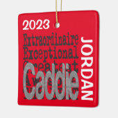 Caddie Buitengewoon DOUANE Keramisch Ornament (Links)