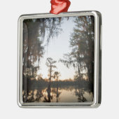 Caddo Lake bij zonsopgang Metalen Ornament (Links)
