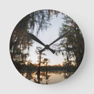 Caddo Lake bij zonsopgang Ronde Klok