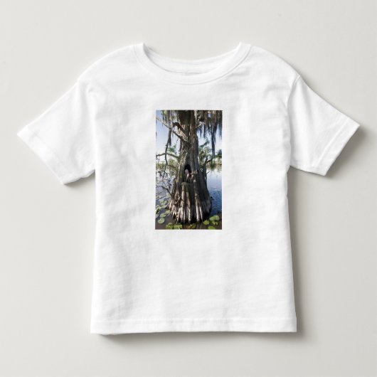 Caddo Lake, jachthut Kinder Shirts (Voorkant)