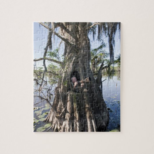 Caddo Lake, jachthut Legpuzzel (Verticaal)