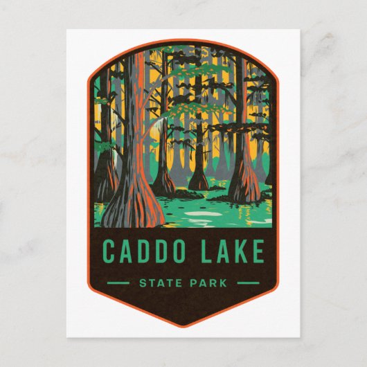 Caddo Lake State Park Briefkaart (Voorkant)