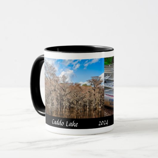 Caddo Lake State Park, Cypress Trees - Ontwerper Mok (Voorkant links)