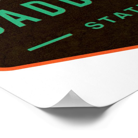 Caddo Lake State Park Poster (Hoek)