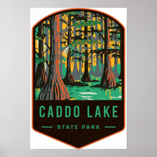 Caddo Lake State Park Poster (Voorkant)