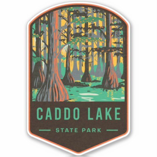 Caddo Lake State Park Sticker (Voorkant)