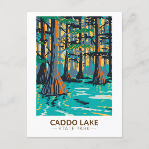 Caddo Lake State Park Texas  Briefkaart
