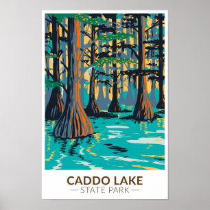 Caddo Lake State Park Texas  Poster