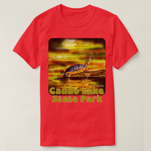 Caddo Lake State Park Texas T-shirt (Design voorkant)