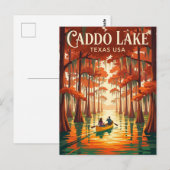 Caddo Lake VS Briefkaart (Voorkant / Achterkant)