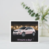 caddy briefkaart SRX (Staand voorkant)