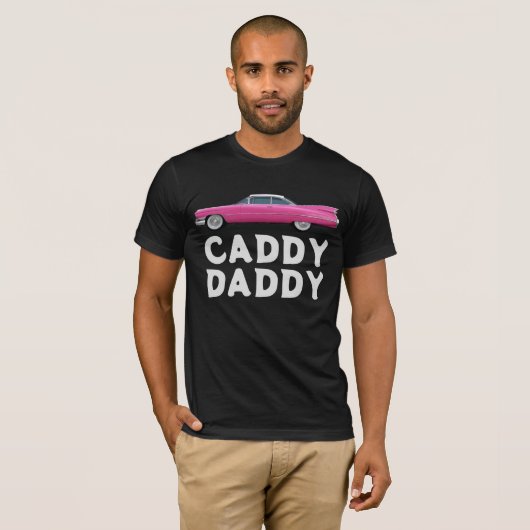 CADDY PAPA klassieke auto PAPA T-shirt (Voorkant volledig)