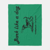 Caddyshack | Bark als een hond. Fleece Deken (Voorkant)
