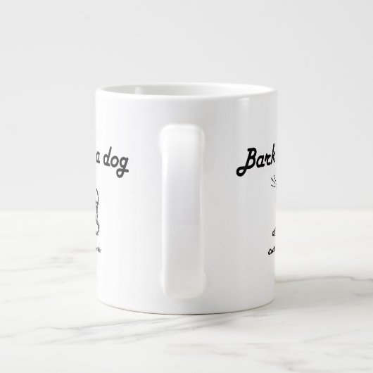 Caddyshack | Bark als een hond. Grote Koffiekop (Achterkant)