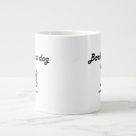 Caddyshack | Bark als een hond. Grote Koffiekop (Voorkant)