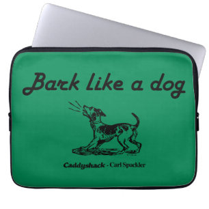 Caddyshack Bark als een hond. Laptop Sleeve