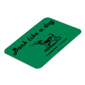 Caddyshack | Bark als een hond. Magneet (Linkerzijde)