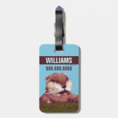 Caddyshack | Bevriezing, Gopher. Bagagelabel (Achterkant verticaal)