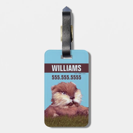 Caddyshack | Bevriezing, Gopher. Bagagelabel (Achterkant verticaal)