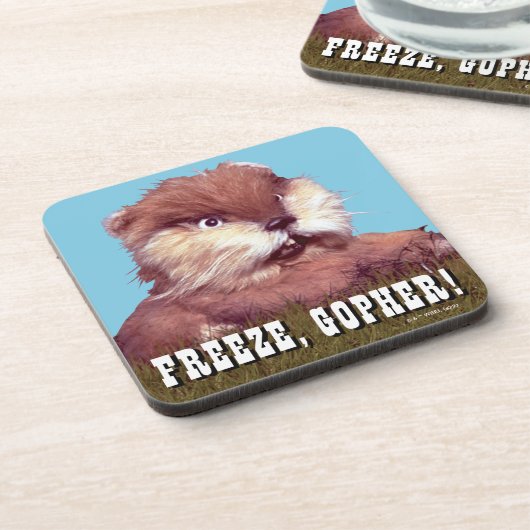 Caddyshack | Bevriezing, Gopher. Bier Onderzetter (Linkerzijde)