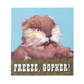Caddyshack | Bevriezing, Gopher. Notitieblok (Voorkant)