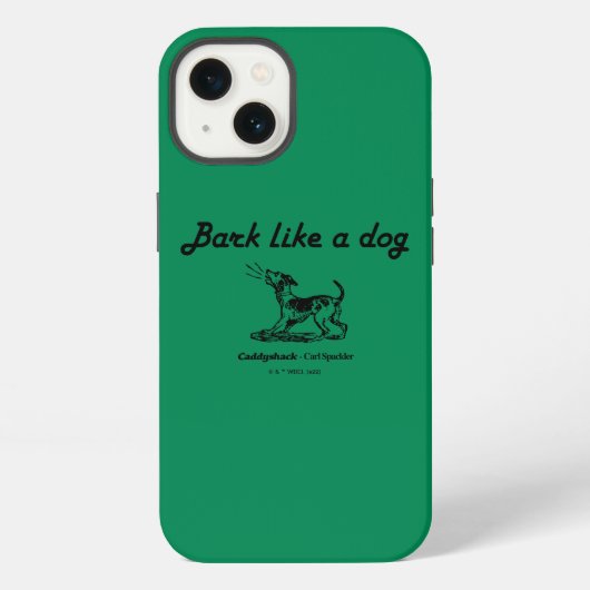 Caddyshack | Blaff Als Een Hond! iPhone Hoesje (Achterkant)