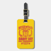 Caddyshack | Bushwood Country Club Caddy Day Golf Bagagelabel (Voorkant verticaal)