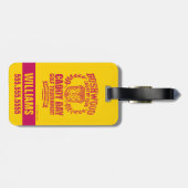 Caddyshack | Bushwood Country Club Caddy Day Golf Bagagelabel (Achterkant horizontaal)