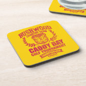 Caddyshack | Bushwood Country Club Caddy Day Golf Bier Onderzetter (Linkerzijde)