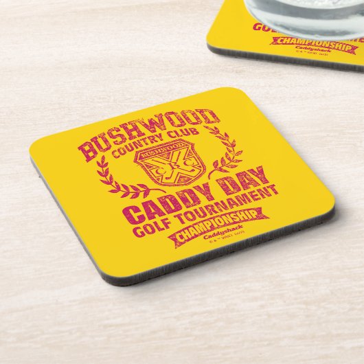 Caddyshack | Bushwood Country Club Caddy Day Golf Bier Onderzetter (Linkerzijde)