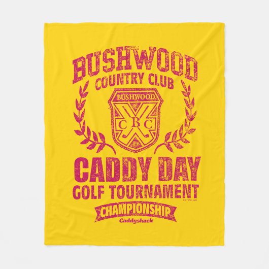 Caddyshack | Bushwood Country Club Caddy Day Golf Fleece Deken (Voorkant)