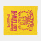Caddyshack | Bushwood Country Club Caddy Day Golf Fleece Deken (Voorkant (Horizontaal))