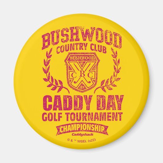 Caddyshack | Bushwood Country Club Caddy Day Golf Magneet (Voorkant)