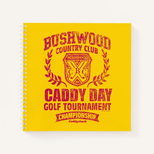Caddyshack | Bushwood Country Club Caddy Day Golf Notitieboek (Voorkant)