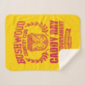 Caddyshack | Bushwood Country Club Caddy Day Golf Sherpa Deken (Voorkant (horizontaal))