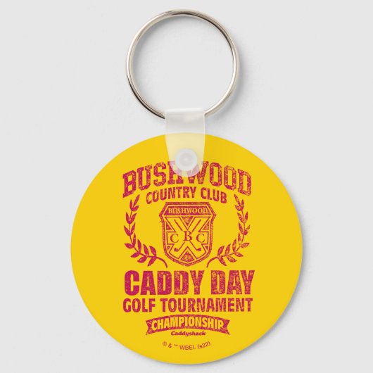 Caddyshack | Bushwood Country Club Caddy Day Golf Sleutelhanger (Voorkant)