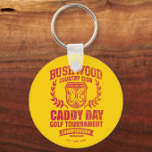 Caddyshack | Bushwood Country Club Caddy Day Golf Sleutelhanger (Voorkant)
