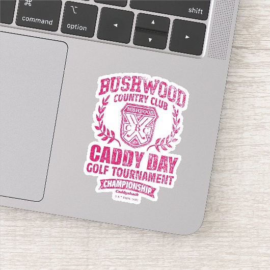 Caddyshack | Bushwood Country Club Caddy Day Golf Sticker (Detail)
