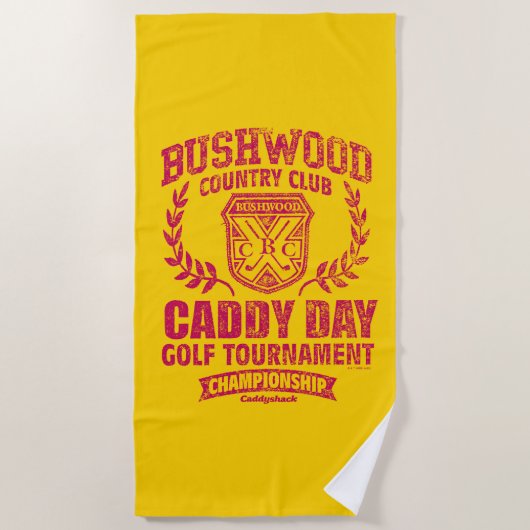 Caddyshack | Bushwood Country Club Caddy Day Golf Strandlaken (Voorkant)