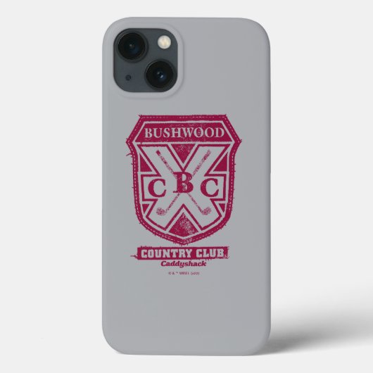 Caddyshack | Bushwood Country Club Crest Case-Mate iPhone Case (Achterkant)