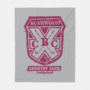 Caddyshack Bushwood Country Club Crest Fleece Deken