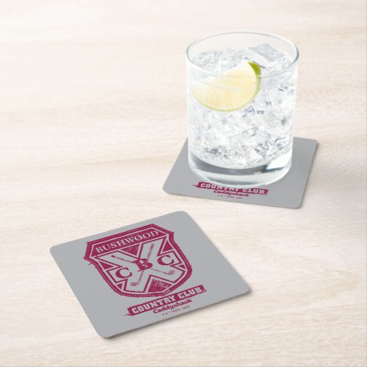 Caddyshack | Bushwood Country Club Crest Kartonnen Onderzetters (Insitu)