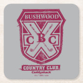 Caddyshack | Bushwood Country Club Crest Kartonnen Onderzetters (Voorkant)