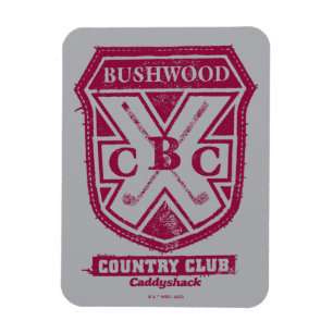 Caddyshack   Bushwood Country Club Crest Magneet
