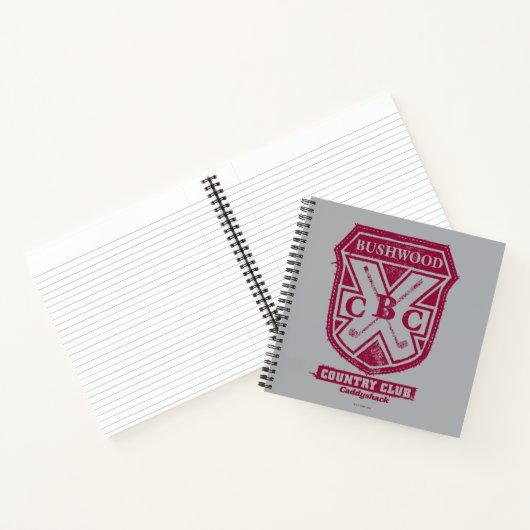 Caddyshack | Bushwood Country Club Crest Notitieboek (Binnen)
